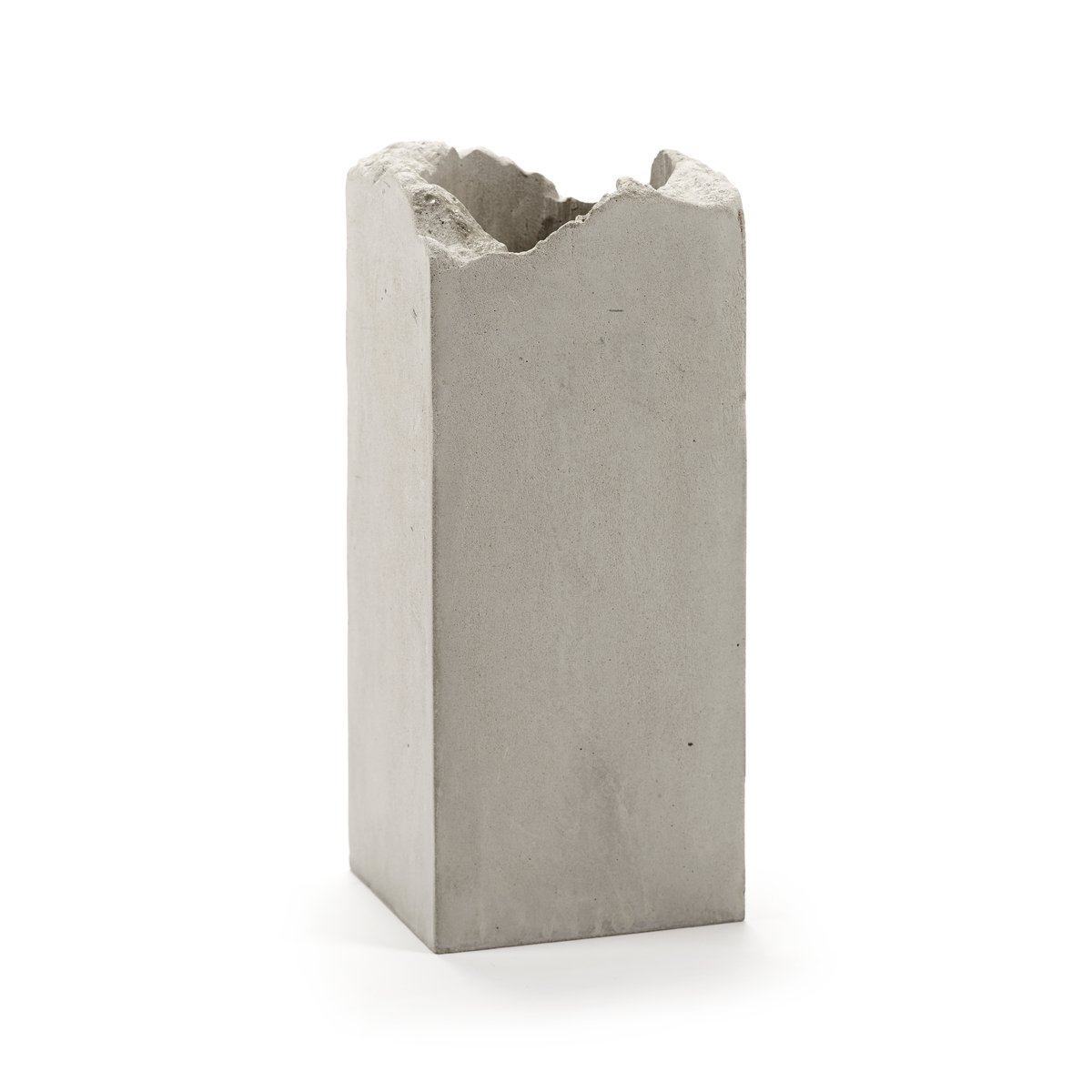 Serax Broquaine maljakko S 28 cm Grey | Skandinaavinen Sisustus | Maljakot | Harmaa