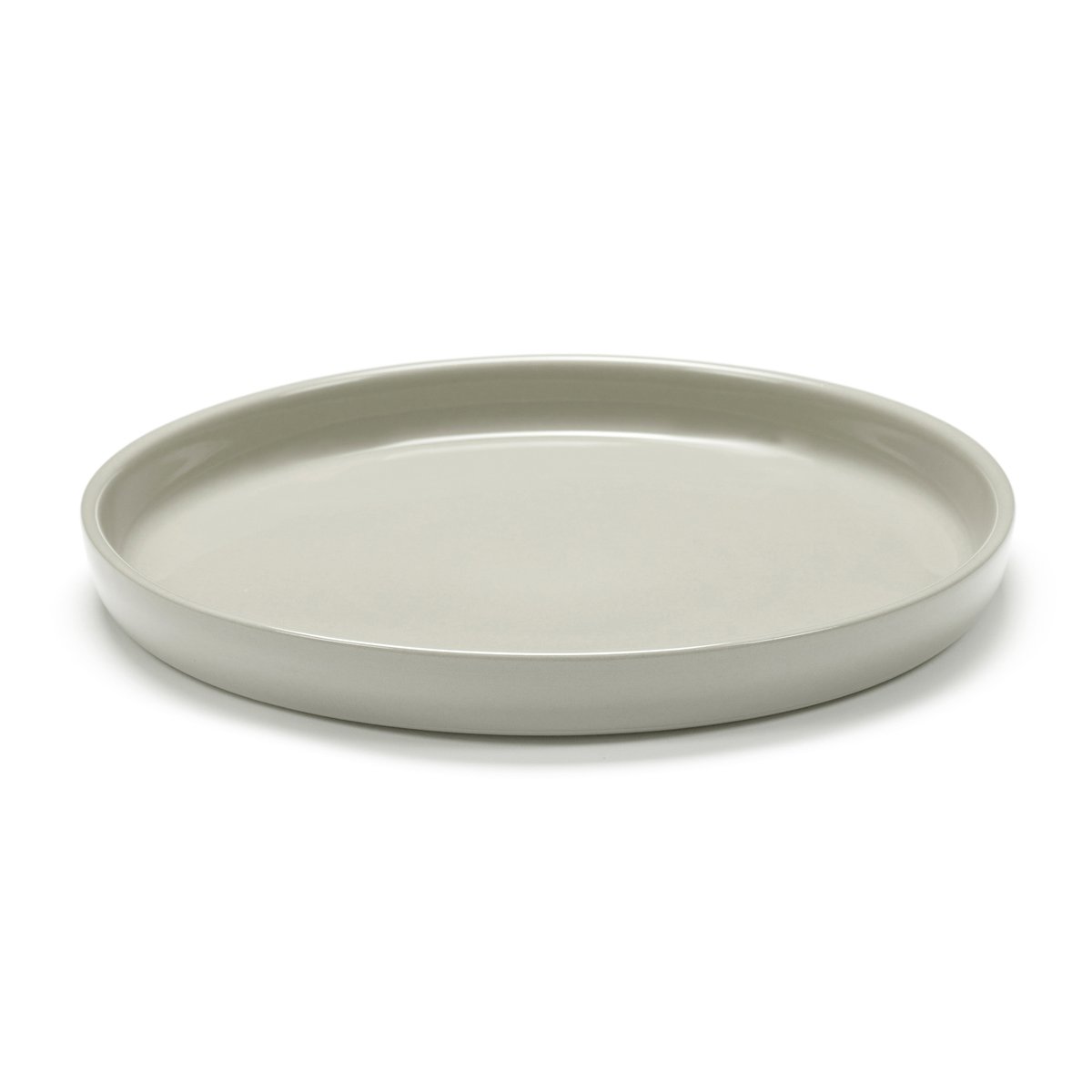 Serax Cena korkea lautanen S 18 cm Hiekka | Skandinaavinen Sisustus | Ruokalautaset | Harmaa