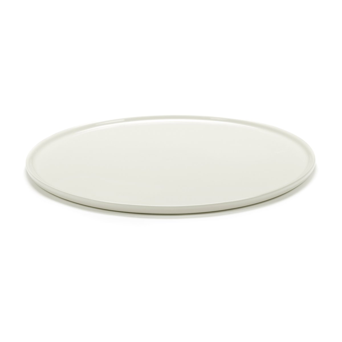 Serax Cena lautanen matala L 26 cm Ivory | Skandinaavinen Sisustus | Ruokalautaset | Beige