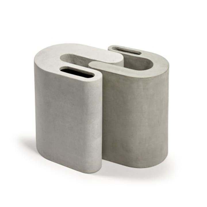Concrete jakkara/sivupöytä 37 cm - Grey - Serax