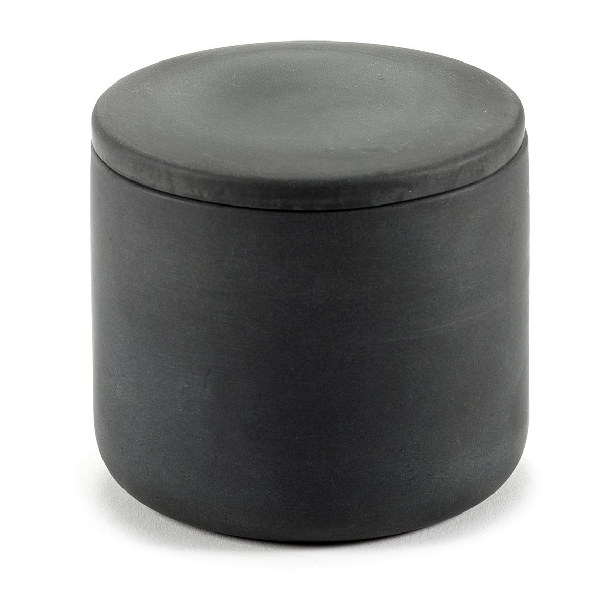 Serax Cose säilytyspurkki pyöreä kannella S matala 7 cm Dark Grey