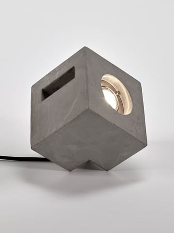 Cube lattiavalaisin 15 x 15 cm - Cement - Serax