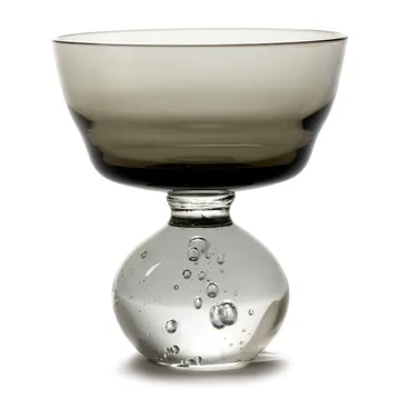 Eternal snow stem -lasi M Ø 9,2 cm - Smokey Grey - Serax