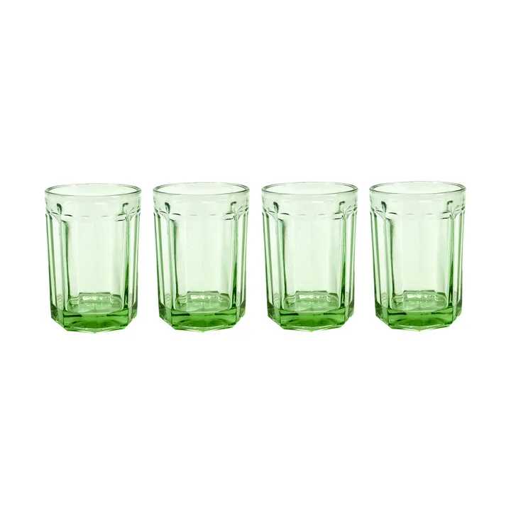 Fish & Fish -juomalasi 40 cl, 4-pakkaus Green - Serax