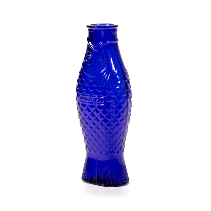 Fish & Fish -lasipullo 1 l - Cobalt blue - Serax