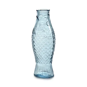 Fish & Fish -lasipullo 85 cl - Light blue - Serax