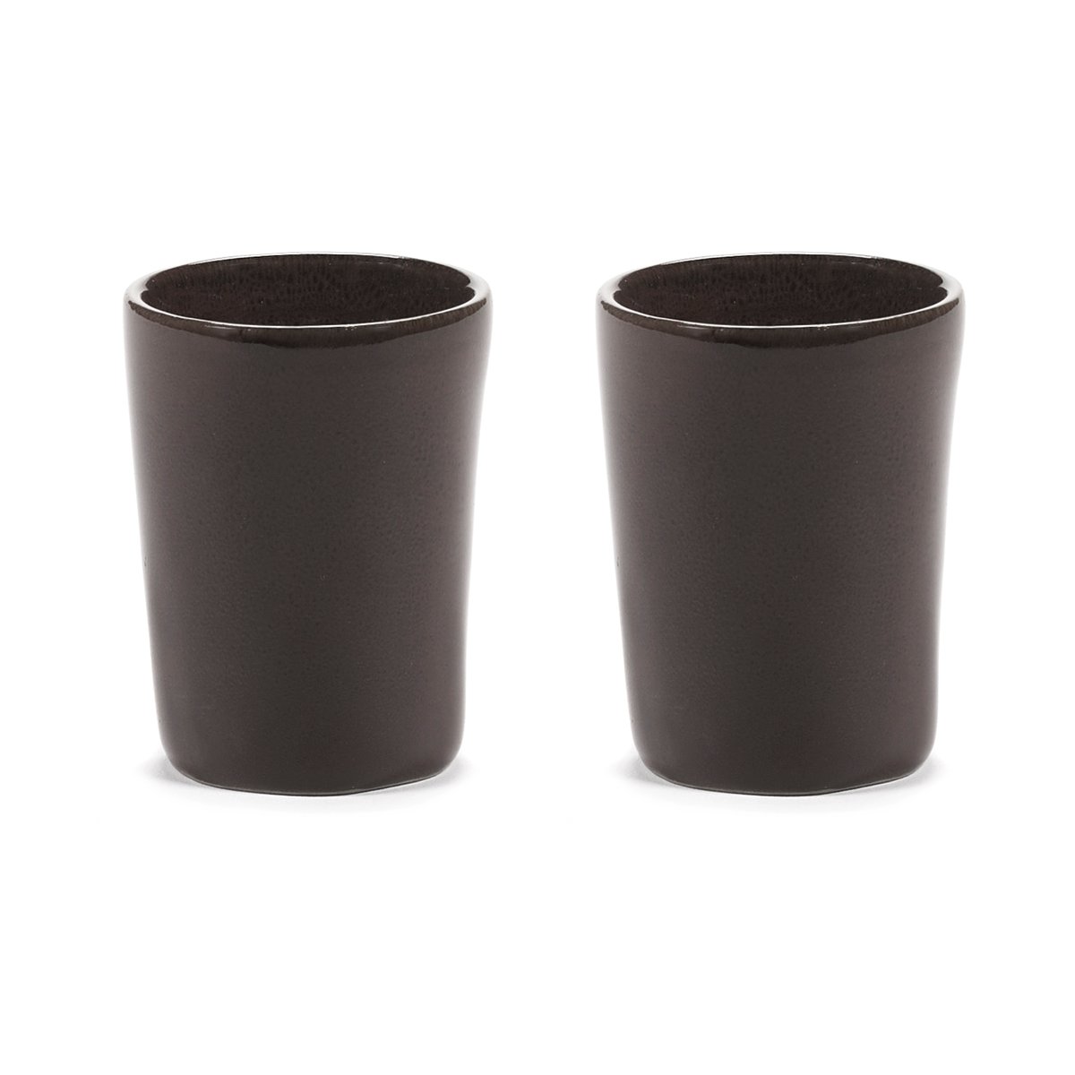 Serax La Mère espressokuppi 7 cl 2 kpl Dark brown | Skandinaavinen Sisustus | Espressokupit | Ruskea