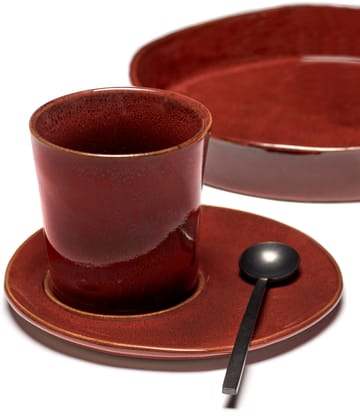 La Mère lautanen kahvikupille Ø14,5 cm 2 kpl - Venetian red - Serax