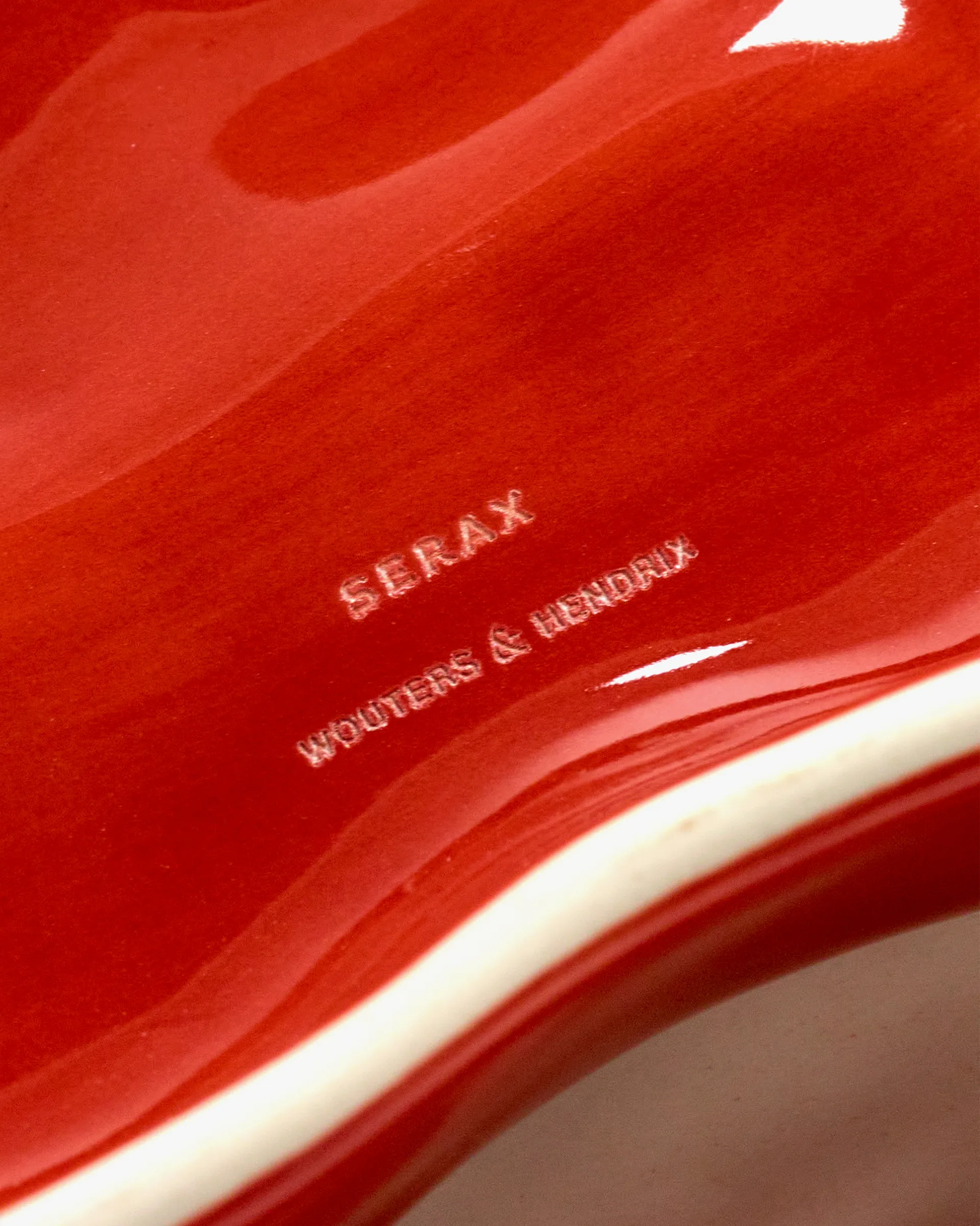 Les Objets Mouleversants brickset 3 osaa, Red-white Serax