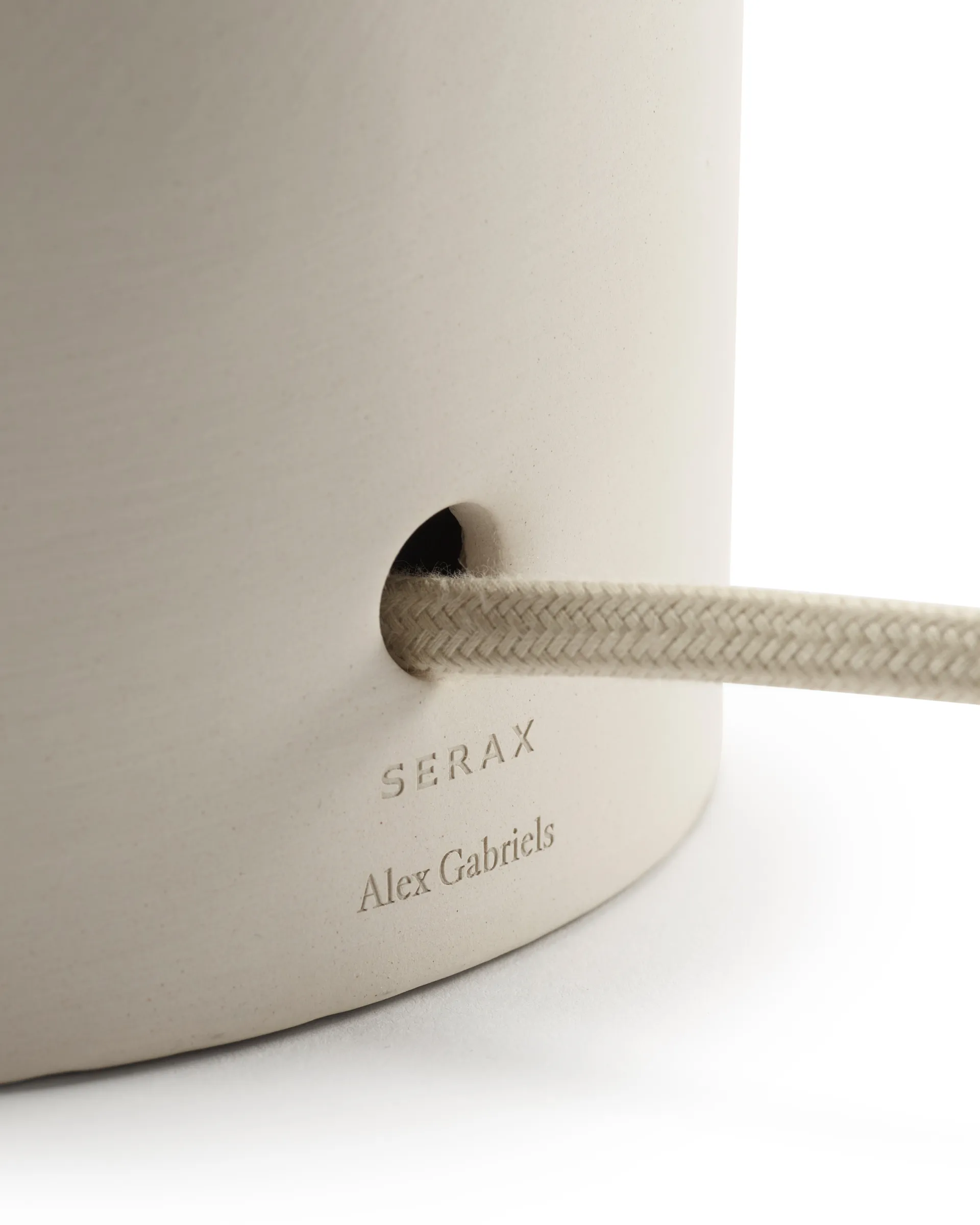 Nash pöytälamppu, Beige Serax