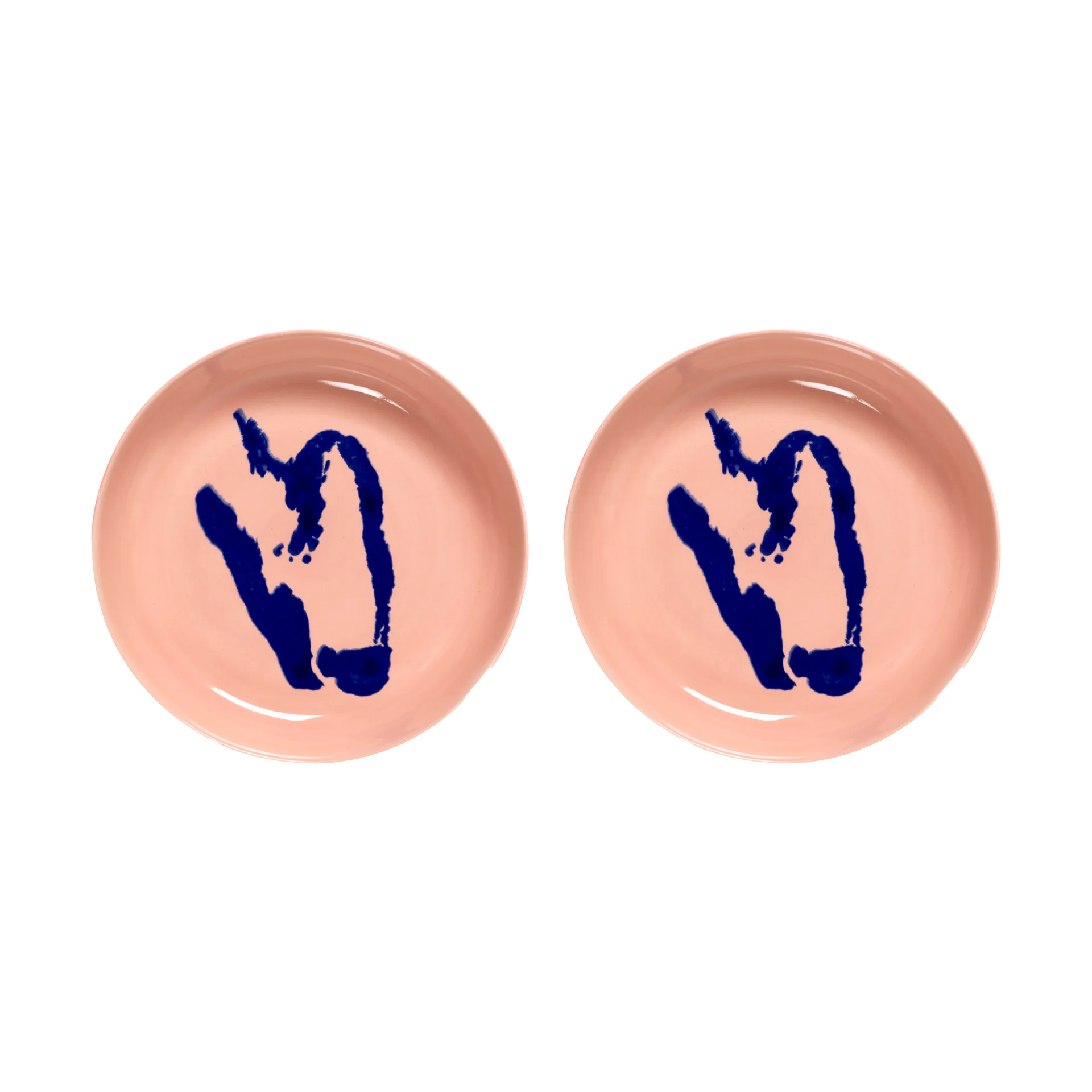 Ottolenghi Feast lautanen syvä Ø22 cm 2-pakkaus, Pink-pepper blue Serax