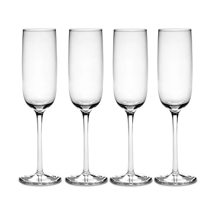 Passe-Partout samppanjalasi 15 cl, 4-pakkaus Kirkas - Serax