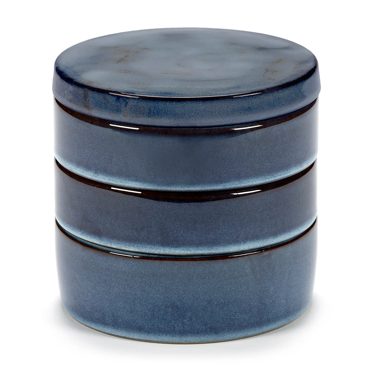 Pure kulho 3 osaa pinottavat Ø 14 cm, Dark Blue Serax