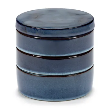 Pure kulho 3 osaa pinottavat Ø 14 cm - Dark Blue - Serax