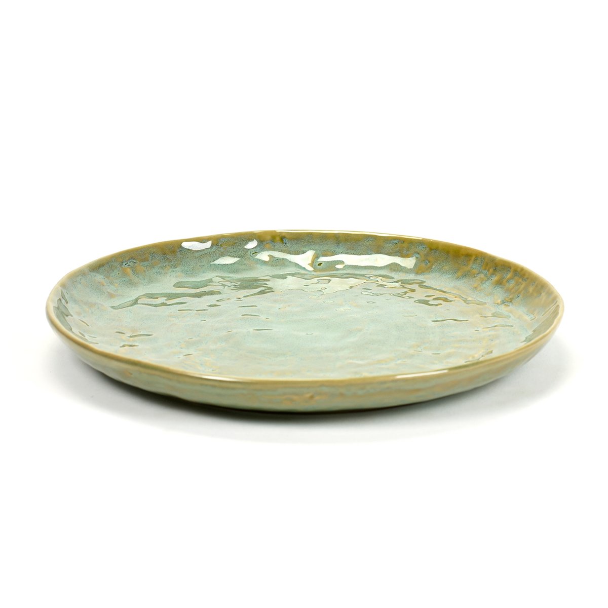 Serax Pure leipälautanen medium Sea green | Skandinaavinen Sisustus | Asetit | Vihreä