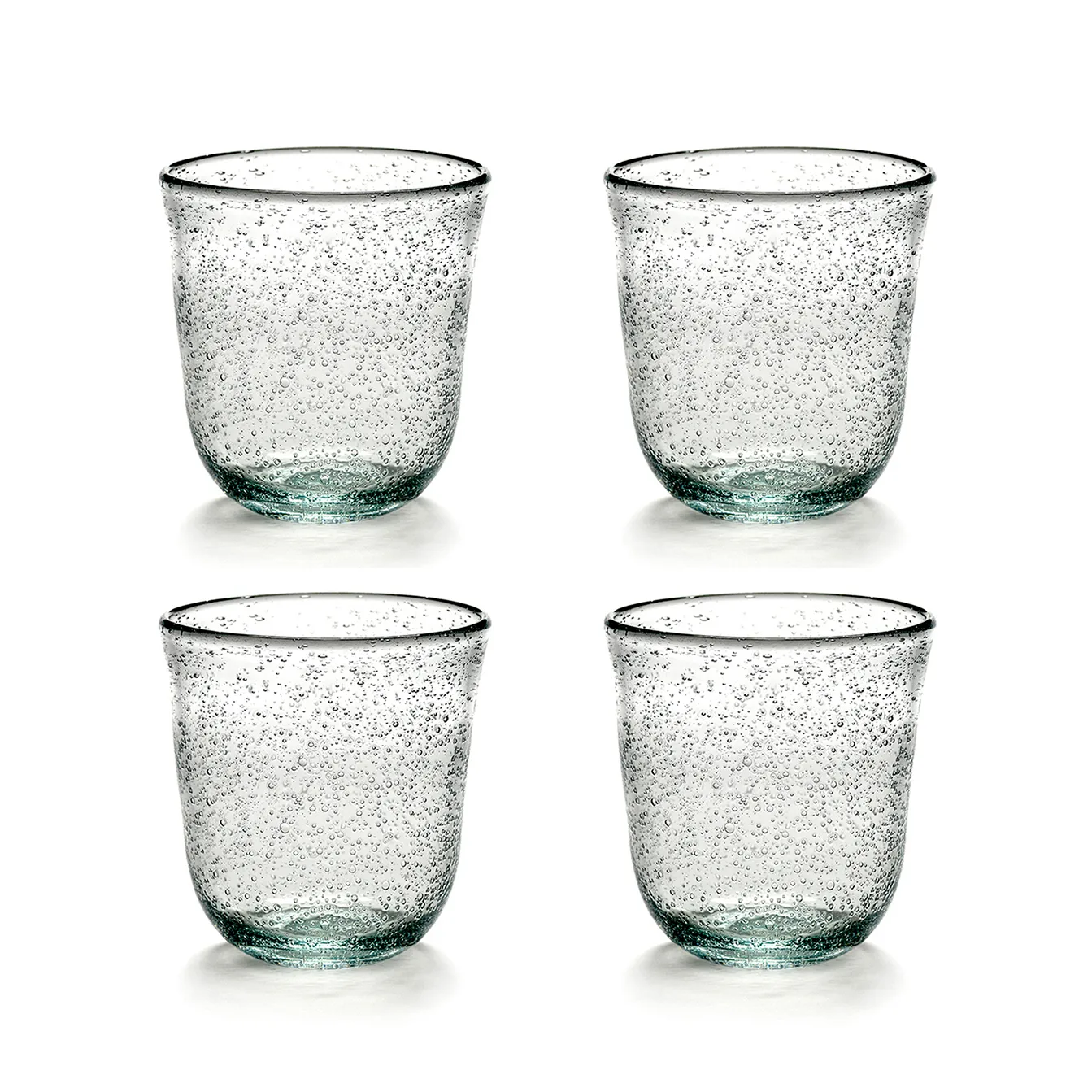 Pure Pascale -vesilasi, 4-pakkaus Kirkas,  Serax