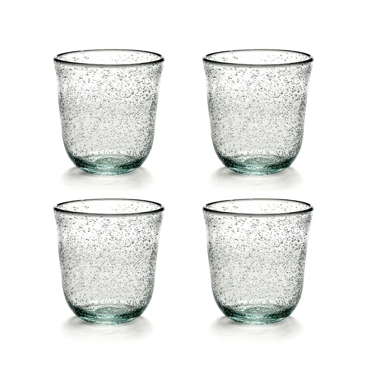Pure Pascale -vesilasi, 4-pakkaus Kirkas - Serax