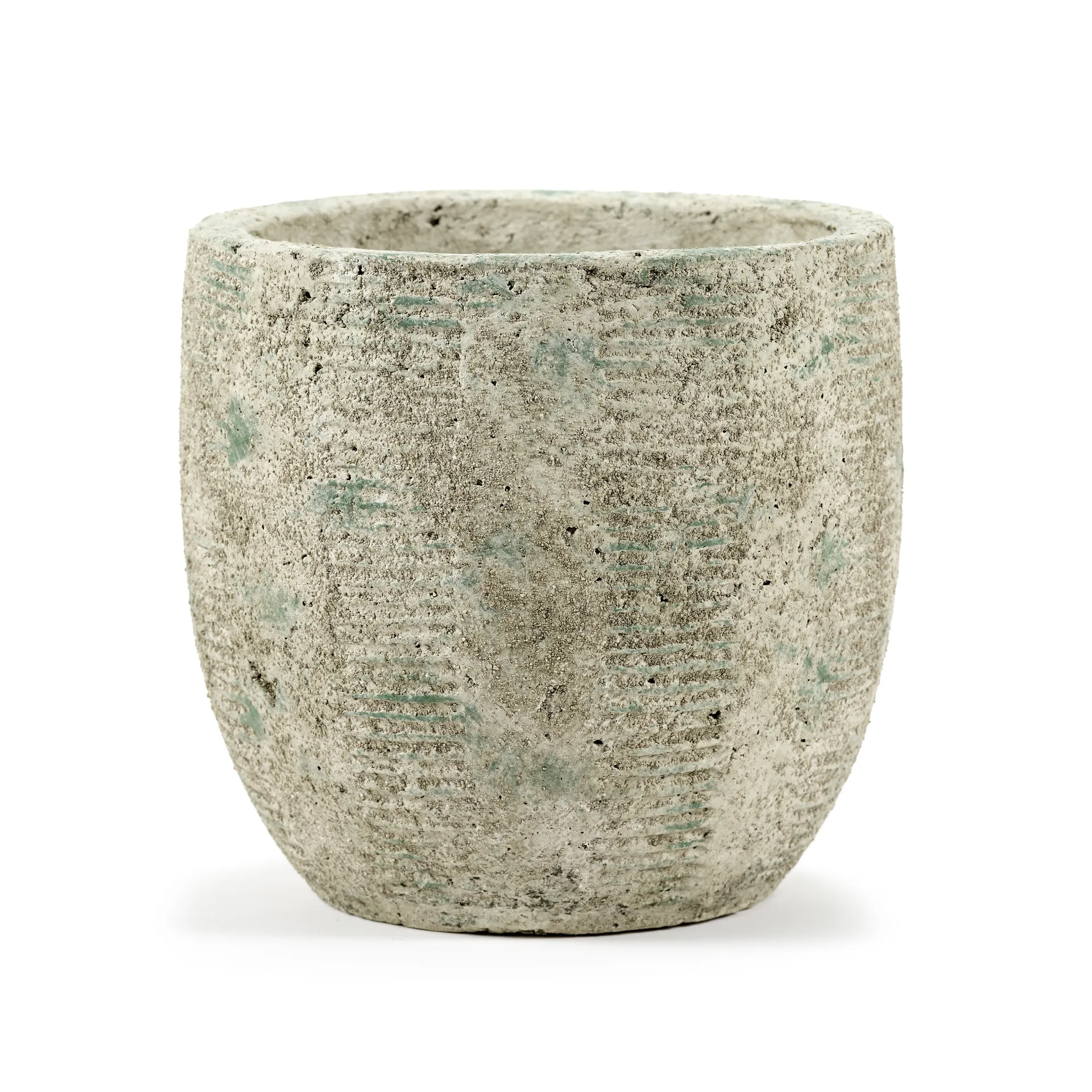 Rustic ruukku raidat M 20,5 cm, Grey Serax