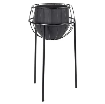 Serax ruukku jalustalla - Black - Serax