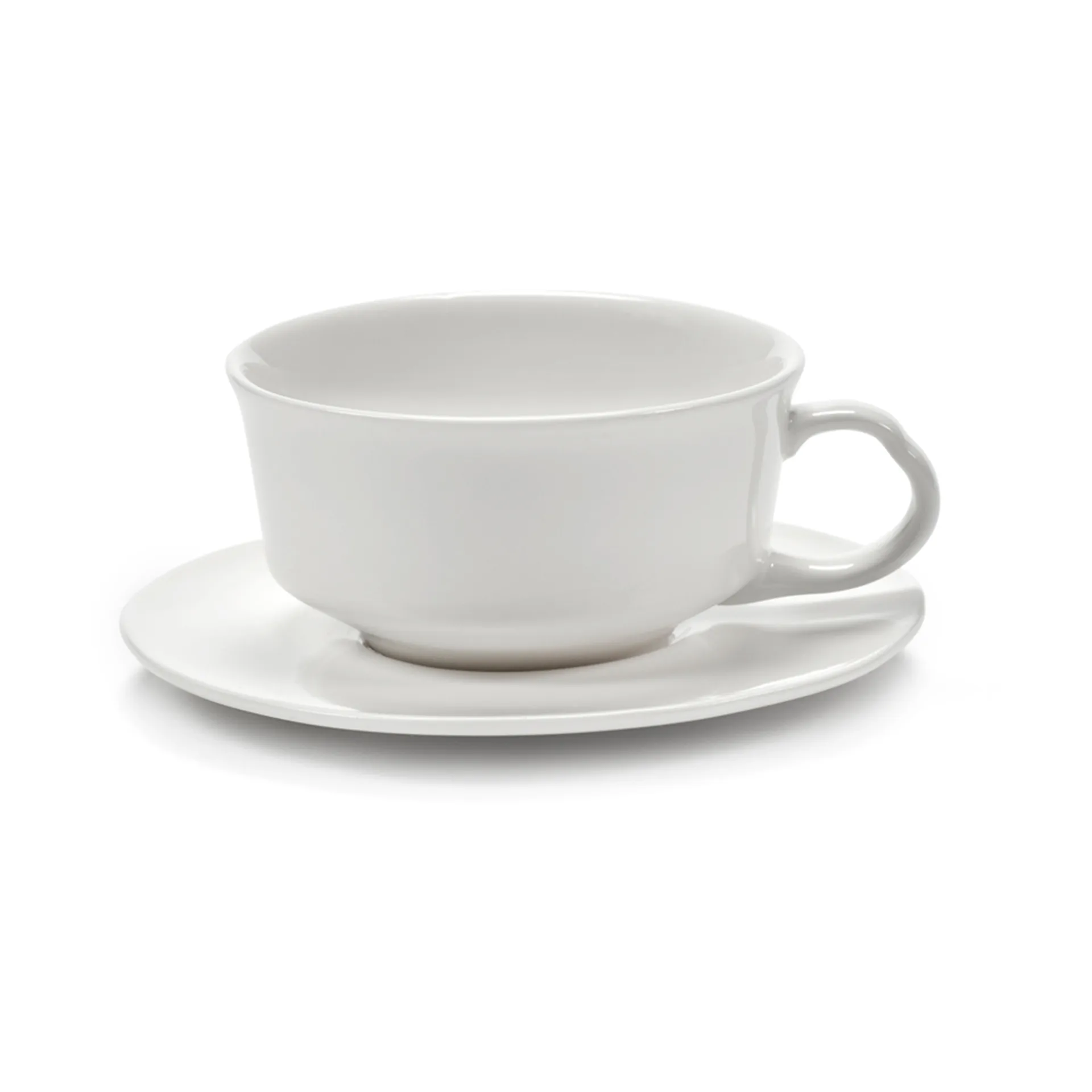 Silhouette alusta espressokupille Ø10,3 cm 4 kpl, White Serax