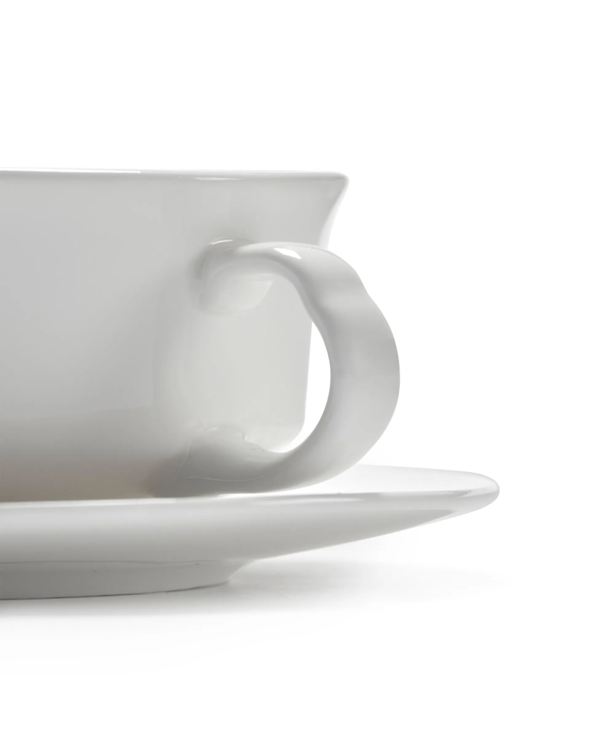 Silhouette espressokuppi 10 cl 4 kpl, White Serax