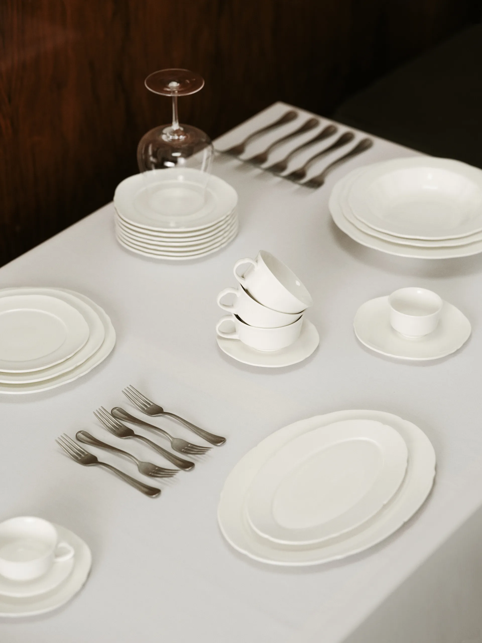 Silhouette espressokuppi 10 cl 4 kpl, White Serax