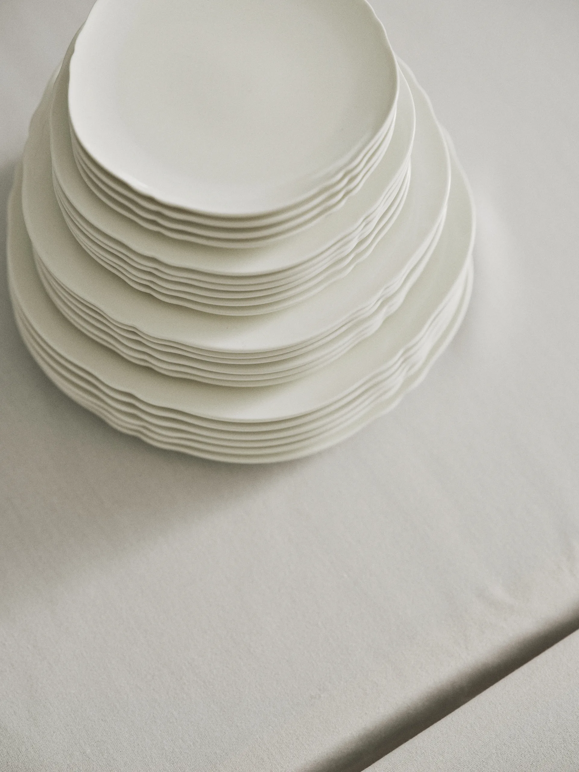 Silhouette lautanen XS Ø17 cm 4 kpl, White Serax