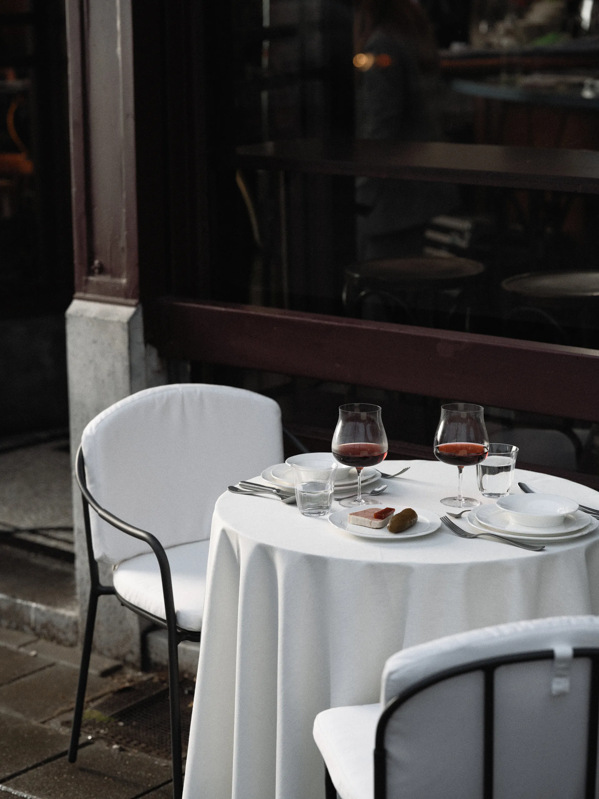 Silhouette syvä sivulautanen M Ø15 cm 4 kpl, White Serax