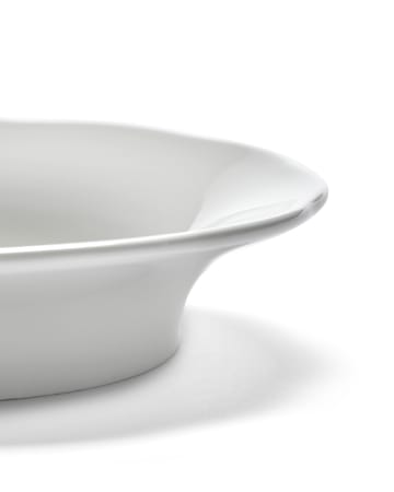 Silhouette syvä sivulautanen M Ø15 cm - White - Serax