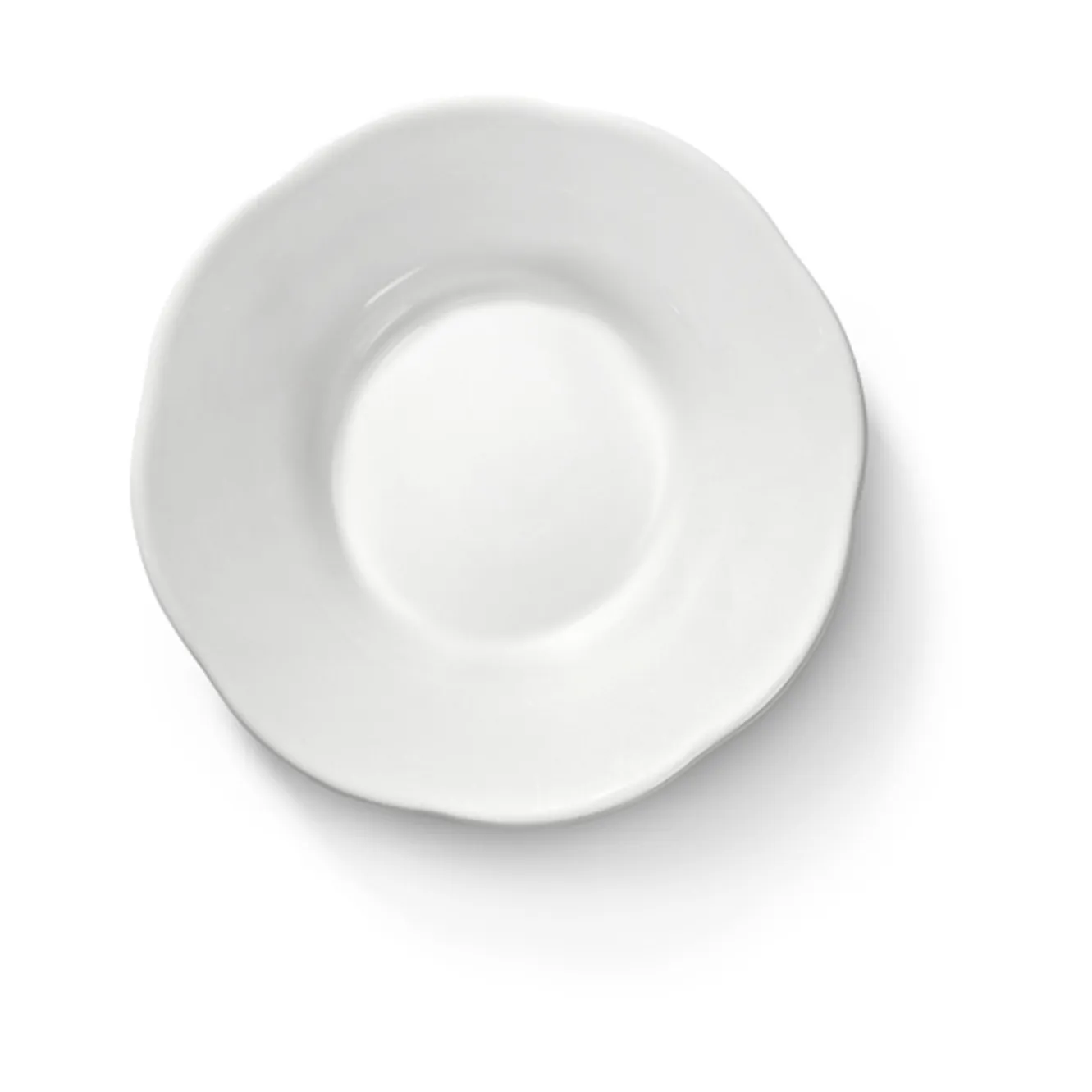 Silhouette syvä sivulautanen S Ø10,5 cm. 4 kpl, White Serax
