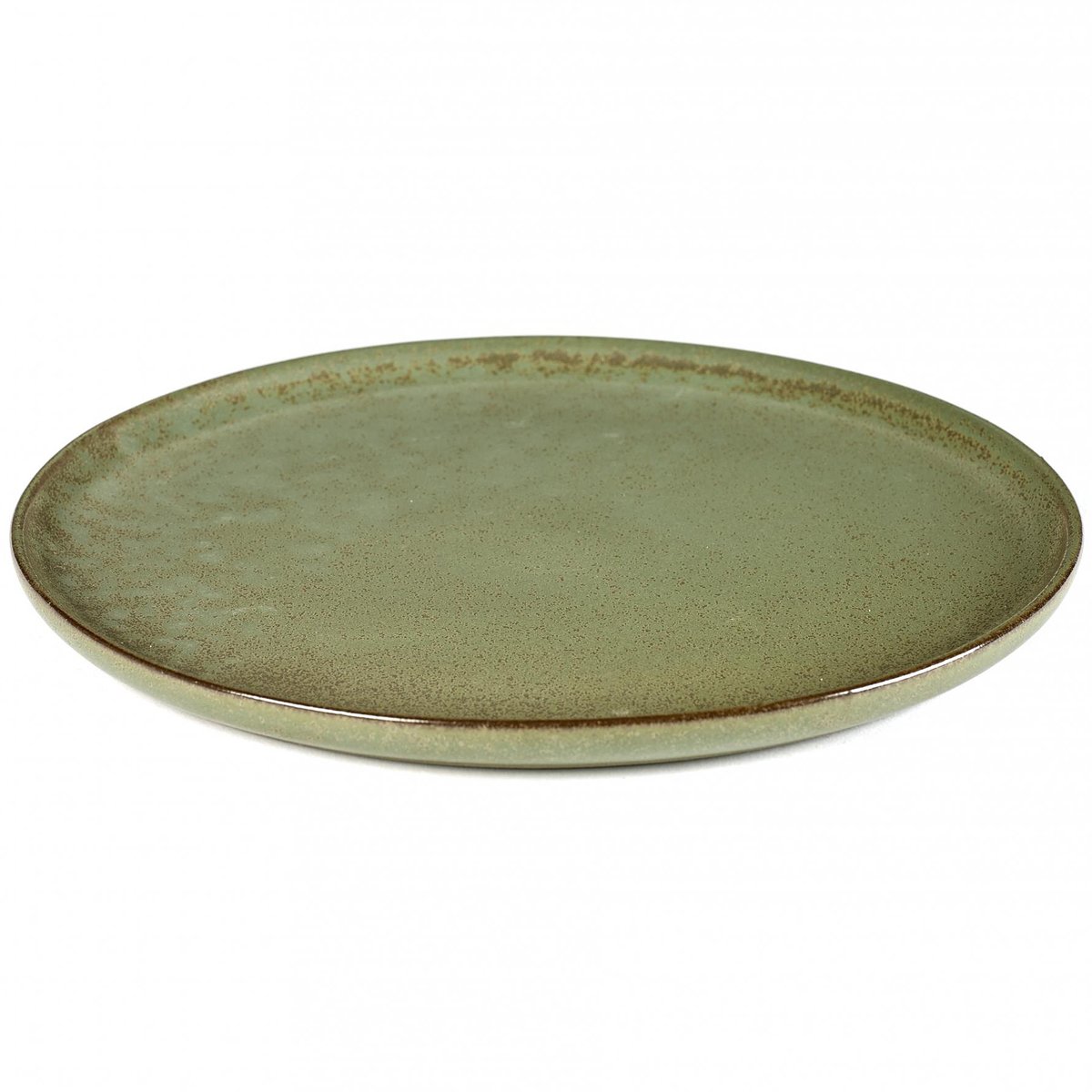 Serax Surface lautanen 27 cm Camogreen | Skandinaavinen Sisustus | Ruokalautaset | Vihreä