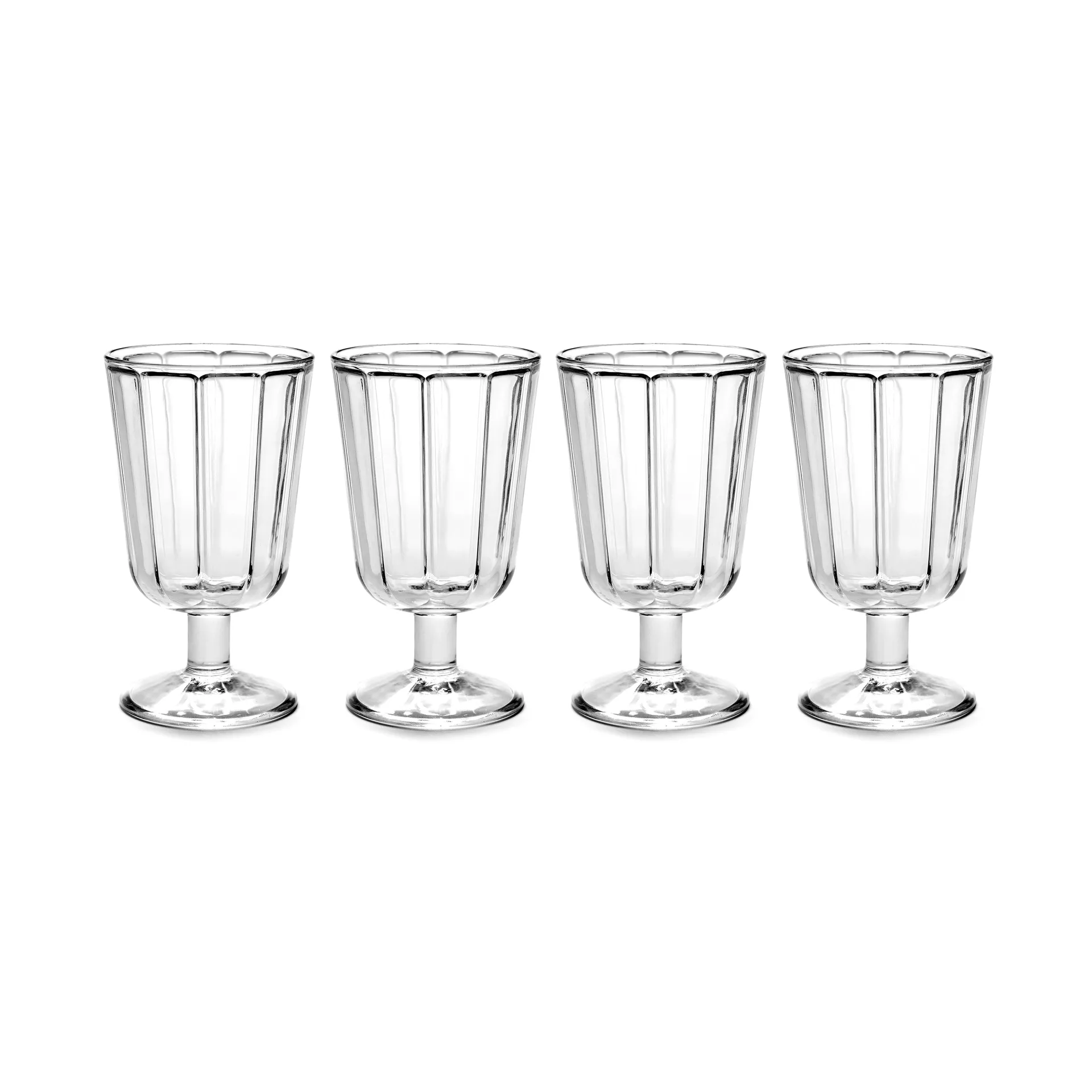 Surface punaviinilasi 23 cl, 4-pakkaus Kirkas,  Serax
