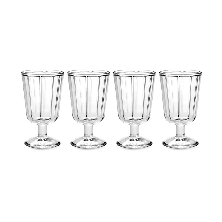 Surface punaviinilasi 23 cl, 4-pakkaus Kirkas - Serax
