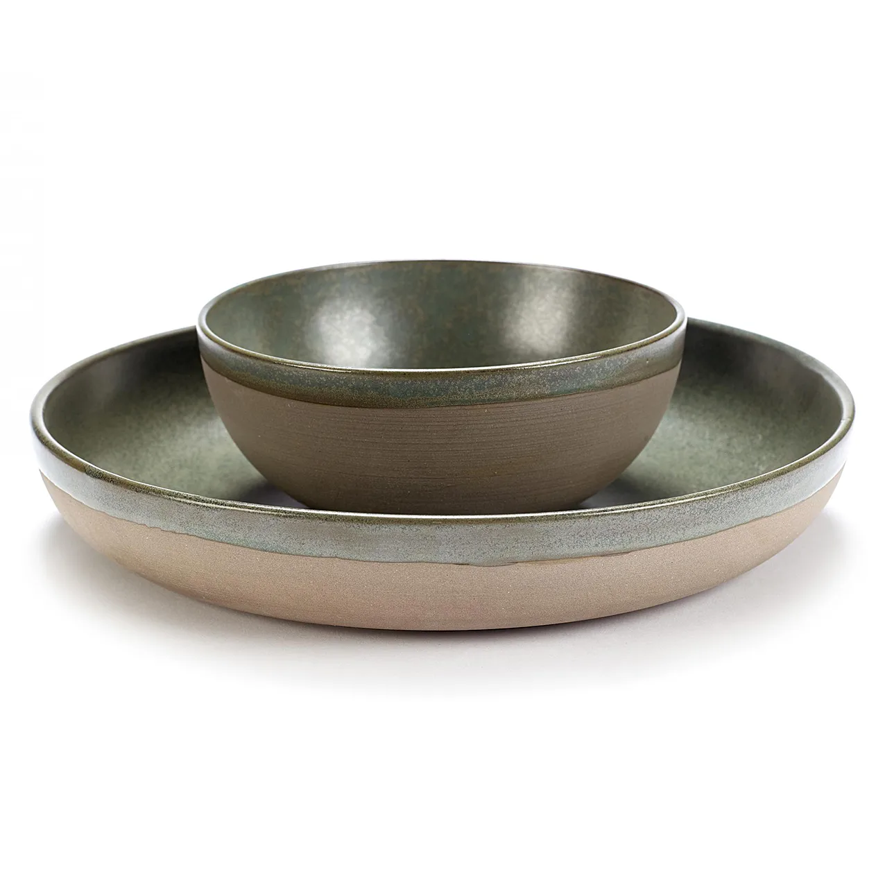 Surface salaattikulho 23,5 cm, Camogreen Serax