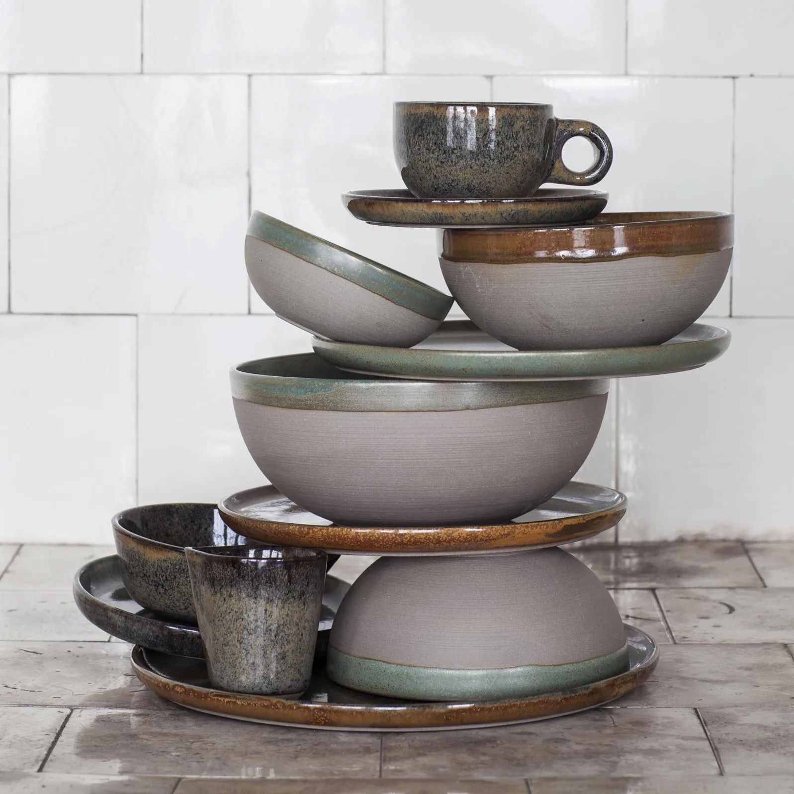 Surface tarjoilukulho 19 cm, Camogreen Serax