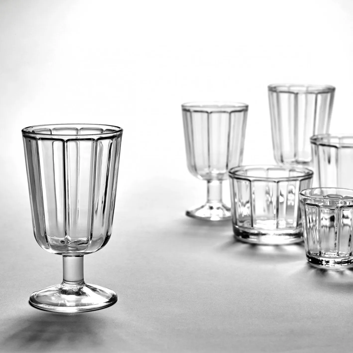 Surface valkoviinilasi 18 cl, 4-pakkaus Kirkas,  Serax