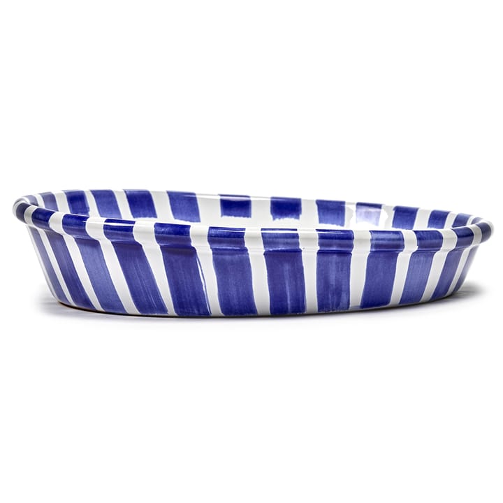 Table Nomade -salaattikulho L, Valkoinen-sininen Serax