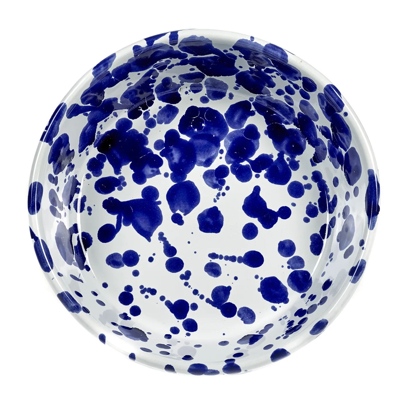 Table Nomade -salaattikulho M, Valkoinen-sininen Serax