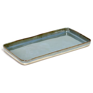 Terres de Rêves -lautanen 18x37 cm - Smokey blue - Serax