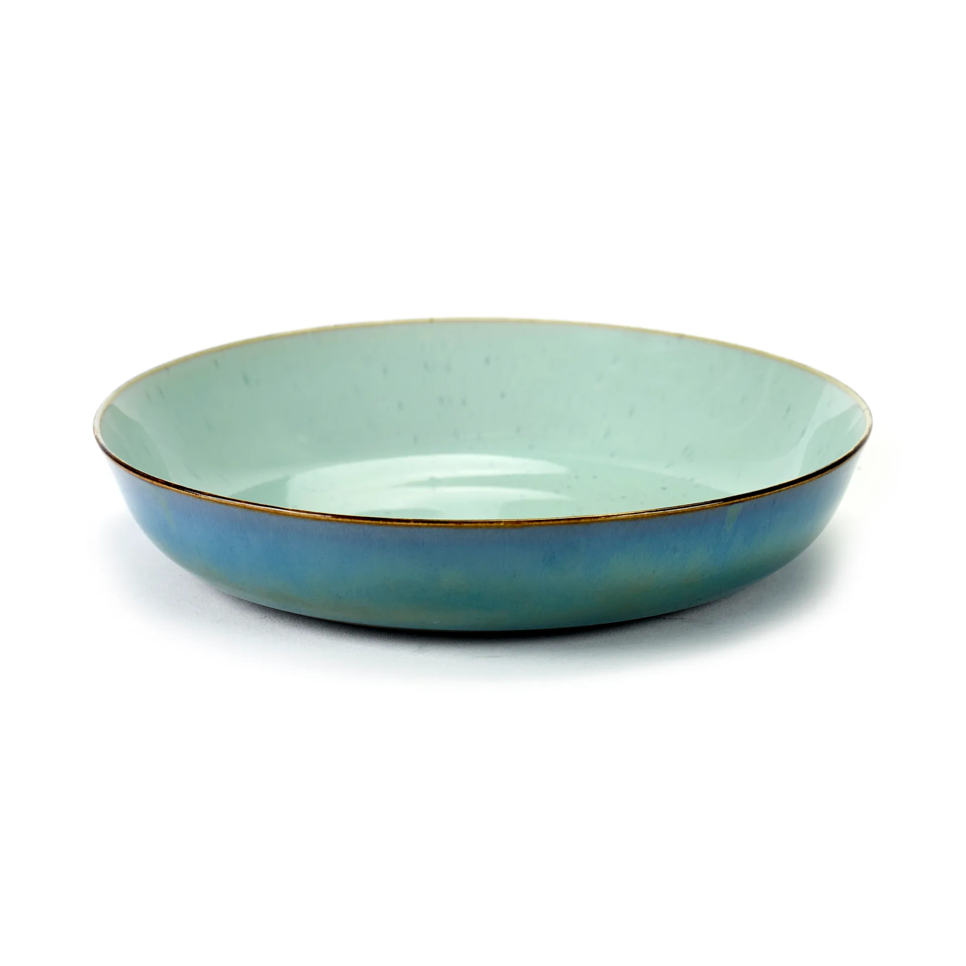 Terres de Rêves -lautanen 21 cm, Light blue-smokey blue Serax