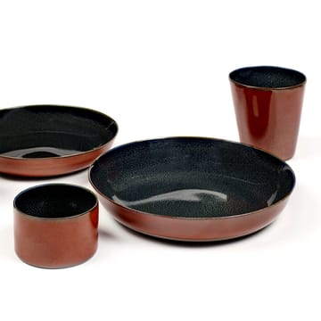 Terres de Rêves -leipälautanen 17,5 cm - Dark blue-rust - Serax