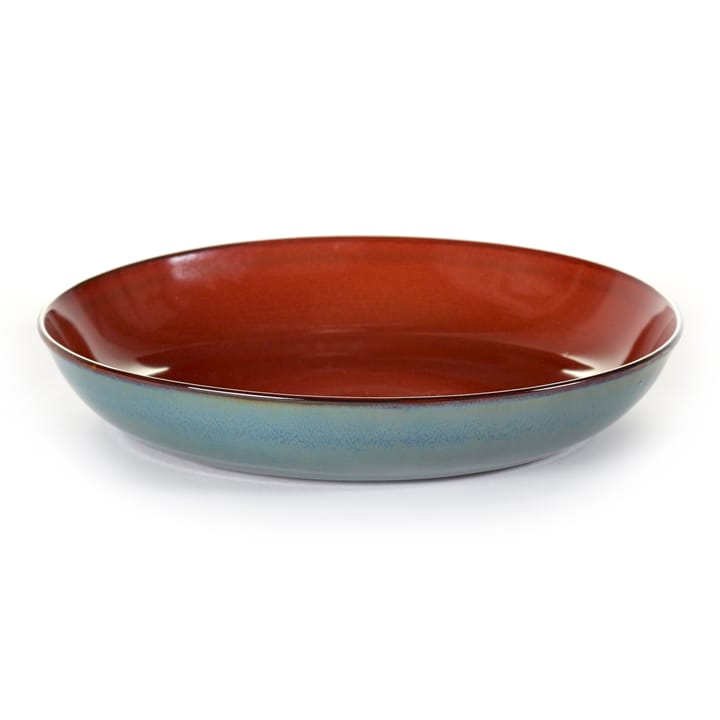 Terres de Rêves -pastalautanen 23,5 cm - Rust-smokey blue - Serax