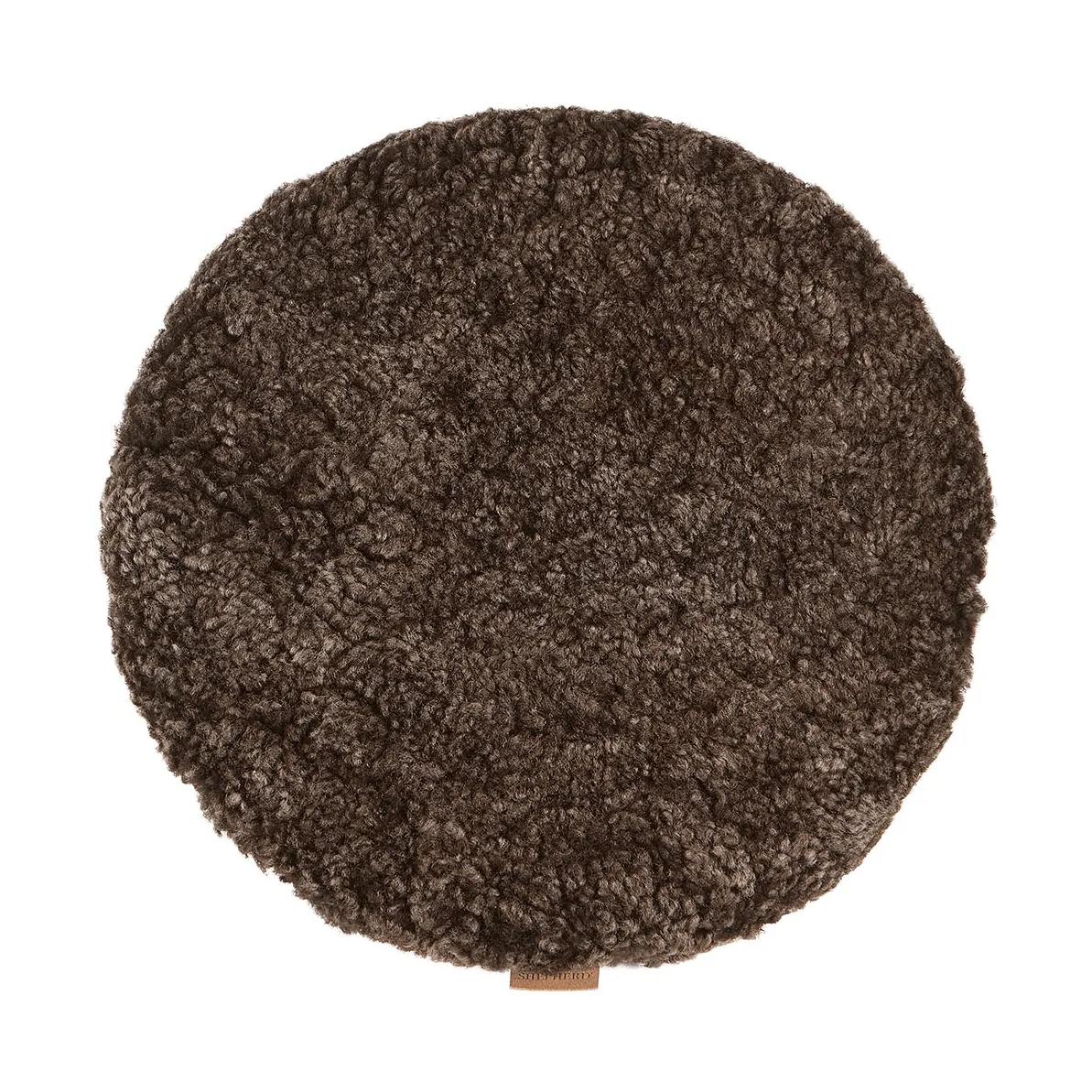 Jill tuolin istuintyyny, pehmustettu, Cappuccino (ruskea), Ø36 cm Shepherd of Sweden