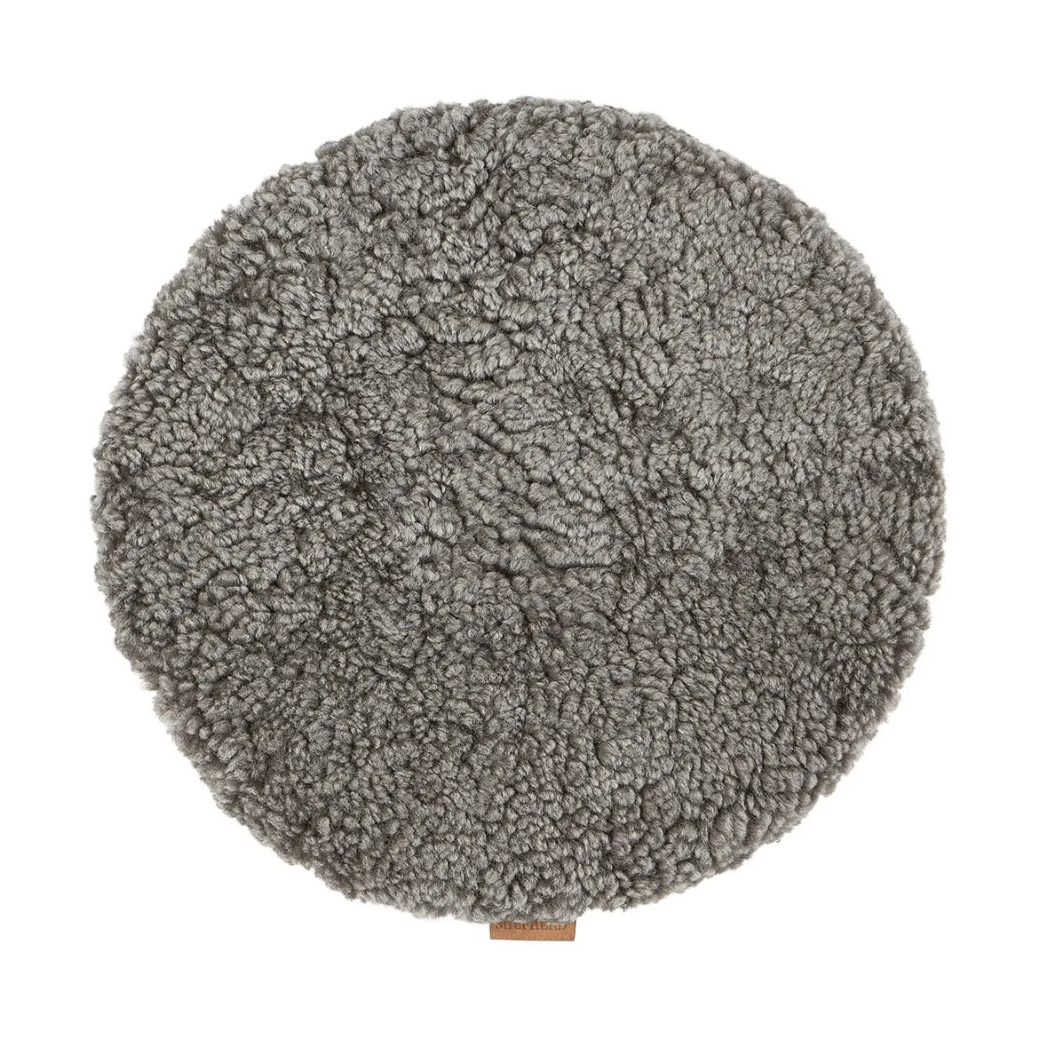 Jill tuolin istuintyyny, pehmustettu, Harmaagrafiitti (harmaa), Ø36 cm Shepherd of Sweden