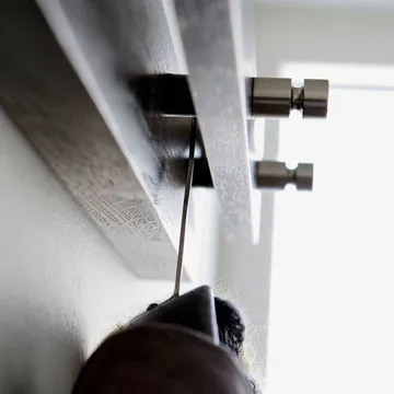 Cutter vaateripustin - Tiikki, 5 kpl nuppeja - Skagerak