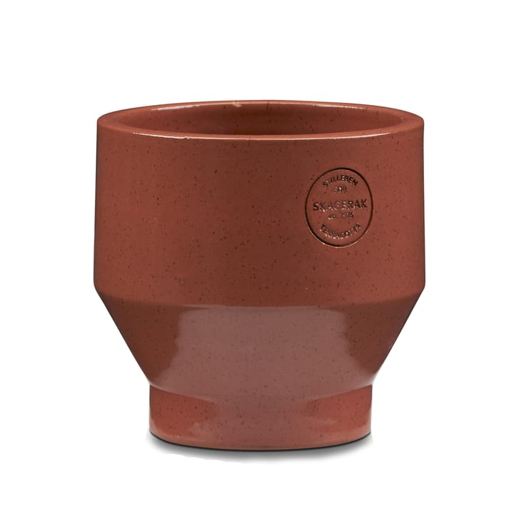 Edge ruukku (sisäkäyttöön) 15 cm - burned red - Skagerak