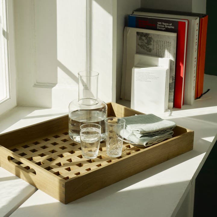 Fionia tarjotin 36x52 cm, Tiikki Skagerak