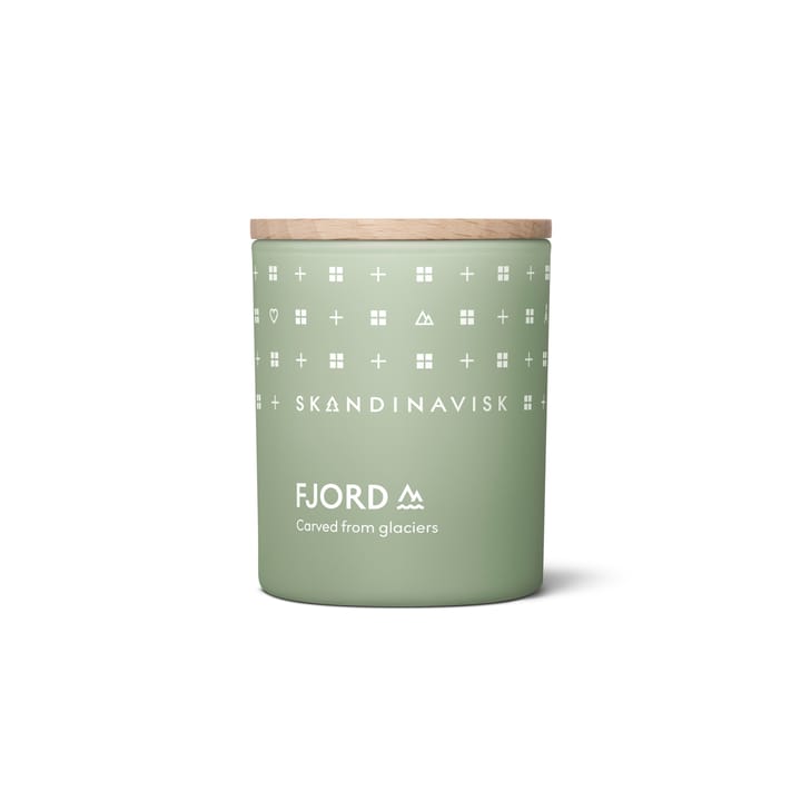 Fjord tuoksukynttilä kannella - 65 g - Skandinavisk