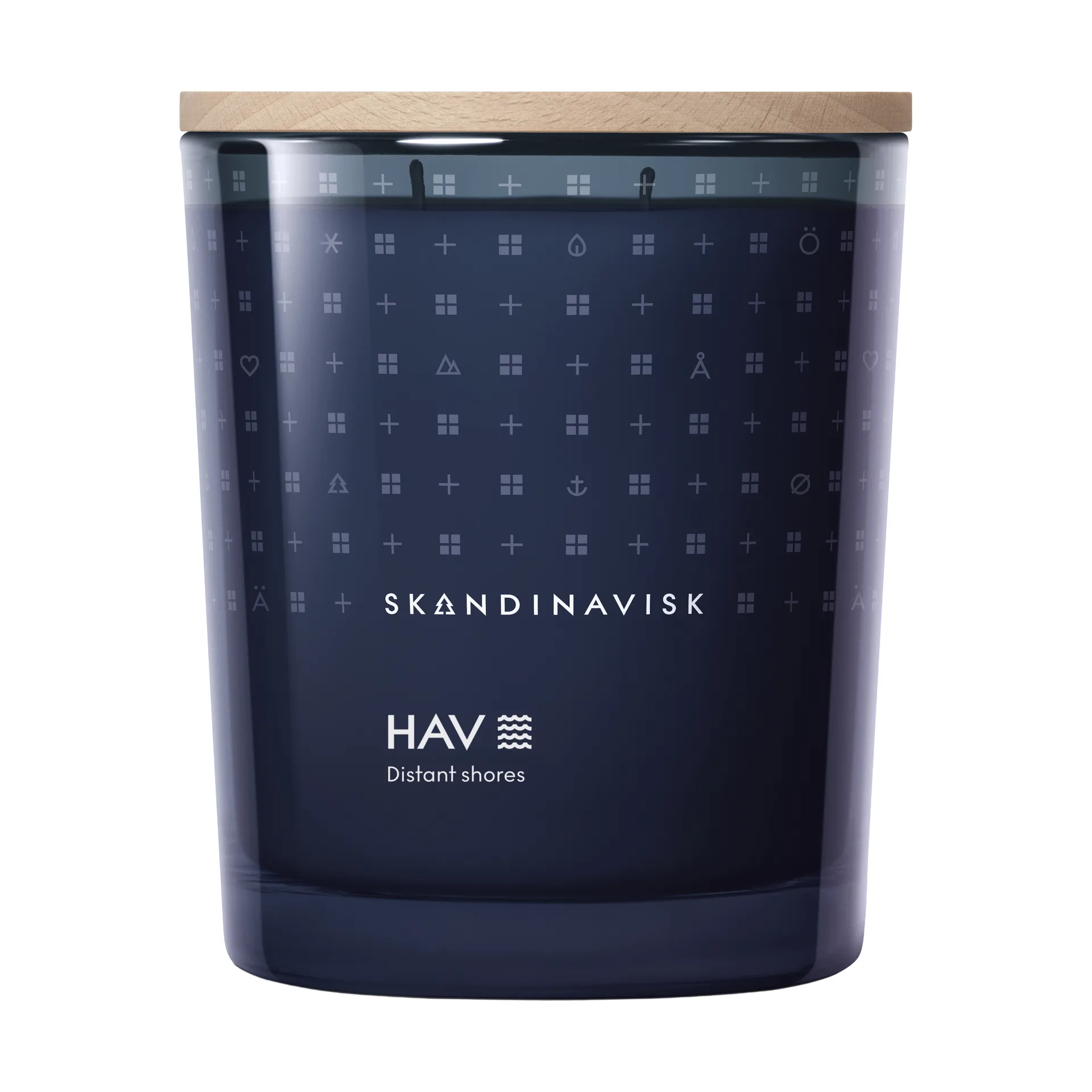 Hav tuoksukynttilä, 350 g, 2 sydäntä Skandinavisk