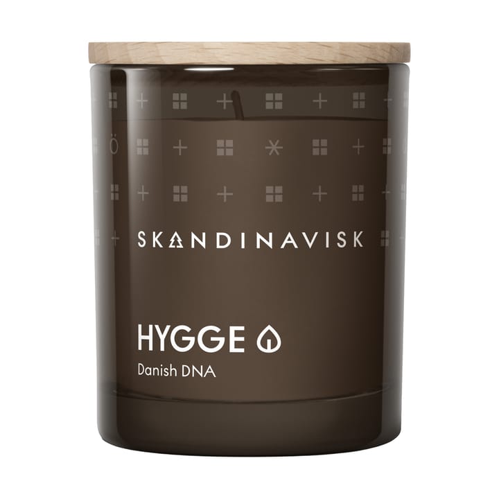 Hygge tuoksukynttilä kannella - 65 g - Skandinavisk